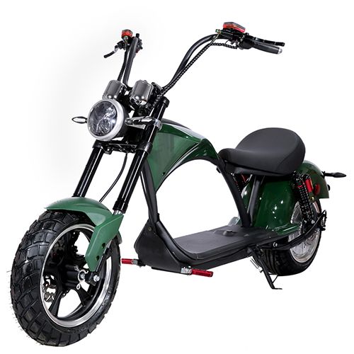 Электроскутер Chopper2000W, 60V20Ah, Green (r804-m3/2000Gn)
