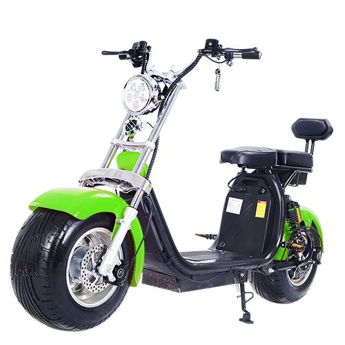 Електроскутер Citycoco, Long 1500W, 60V12Ah, Green