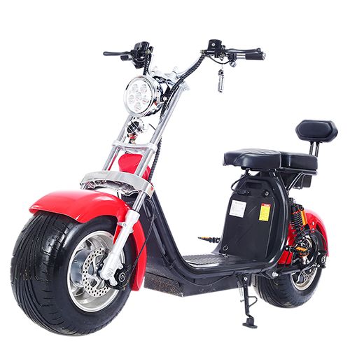 Електроскутер Citycoco Long 1500W, 60V12Ah, Red