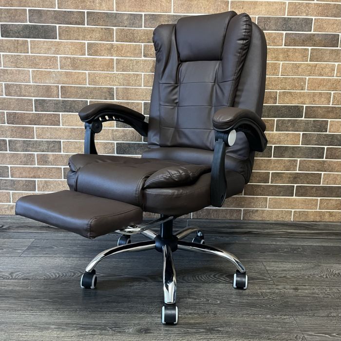 Офисное кресло BOSS КО22 Коричневый, Boss, искусственная кожа (кожзаменитель)