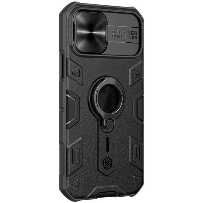 TPU+PC чехол Nillkin CamShield Armor (шторка на камеру) для Apple iPhone 12 Pro Max (6.7")
