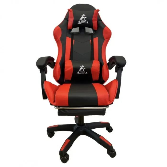 Компьютерное кресло GAMER KO24CZE Черно-красный, экокожа