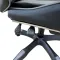 Компьютерное кресло GAMER KO24SZ Черно-серый, экокожа