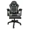 Компьютерное кресло GAMER KO24SZ Черно-серый, экокожа