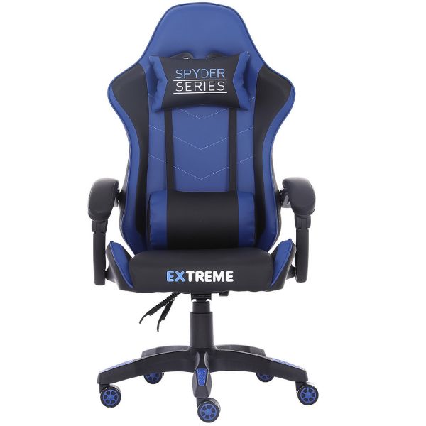 Компьютерное кресло Extreme SPYDER Синий, Zenga экокожа