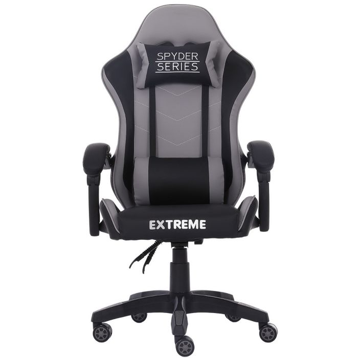 Компьютерное кресло Extreme SPYDER Серый, Zenga экокожа