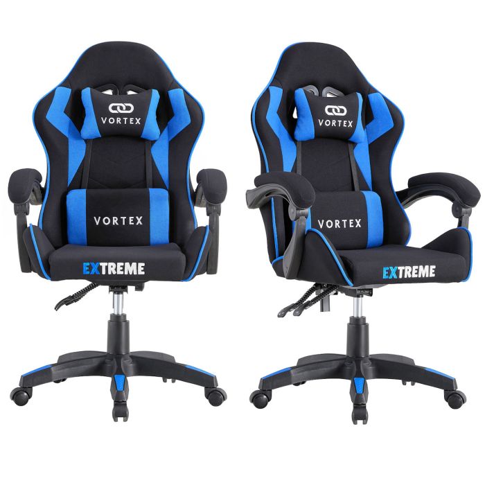 Компьютерное кресло из ткани Extreme VORTEX Синий, Zenga ткань