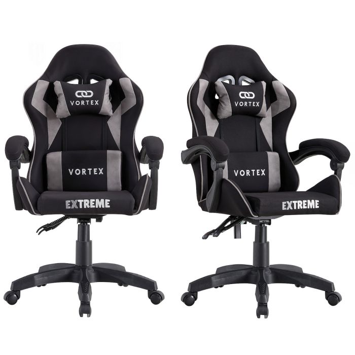 Компьютерное кресло из ткани Extreme VORTEX Темно-серый, Zenga ткань