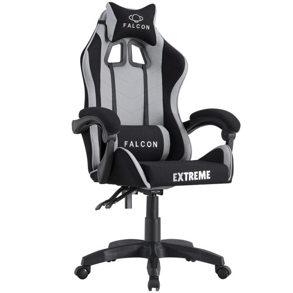 Компьютерное кресло из ткани Extreme FALCON Серый, Zenga ткань