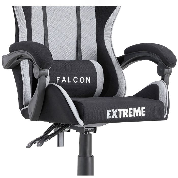 Компьютерное кресло из ткани Extreme FALCON Серый, Zenga ткань
