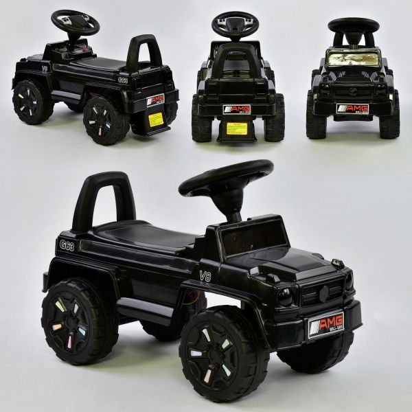 Каталка-толокарь JOY Черная (V-10009) музыкальная