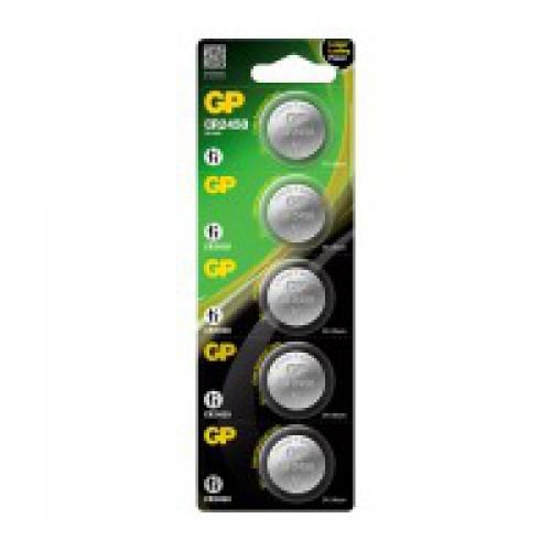 Батарейка GP дисковая Lithium Button Cell 3.0V CR2450-8U5 литиевая (4891199063954)