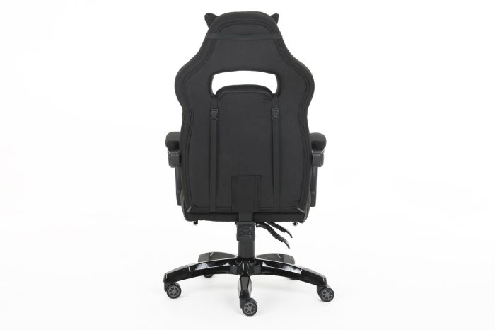 Компьютерное кресло из ткани DEUS X-STREAM Черно-серый, Zenga ткань