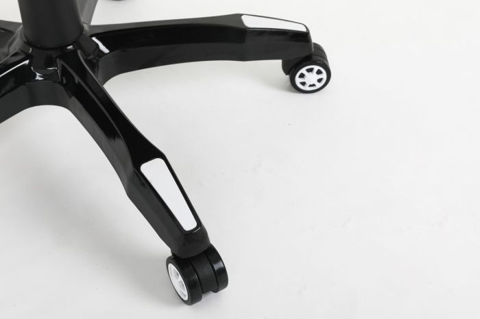 Компьютерное кресло из ткани DEUS X-STREAM Черно-белый, Zenga ткань