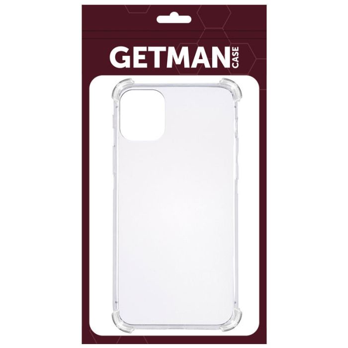 TPU чехол GETMAN Ease logo усиленные углы для Apple iPhone 11 (6.1")