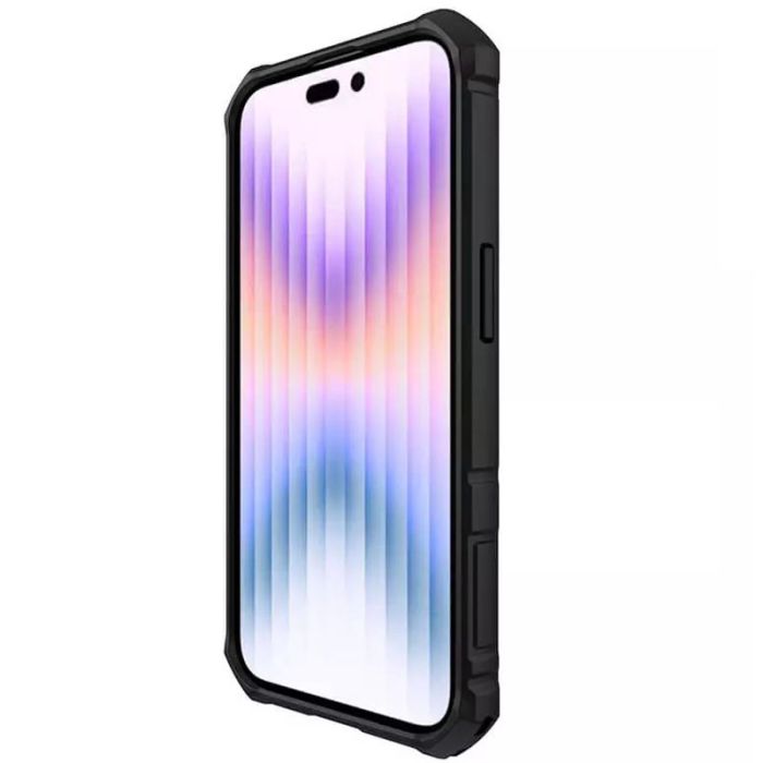 TPU+PC чехол Nillkin CamShield Armor Pro no logo (шторка на камеру) для Apple iPhone 14 Pro Max