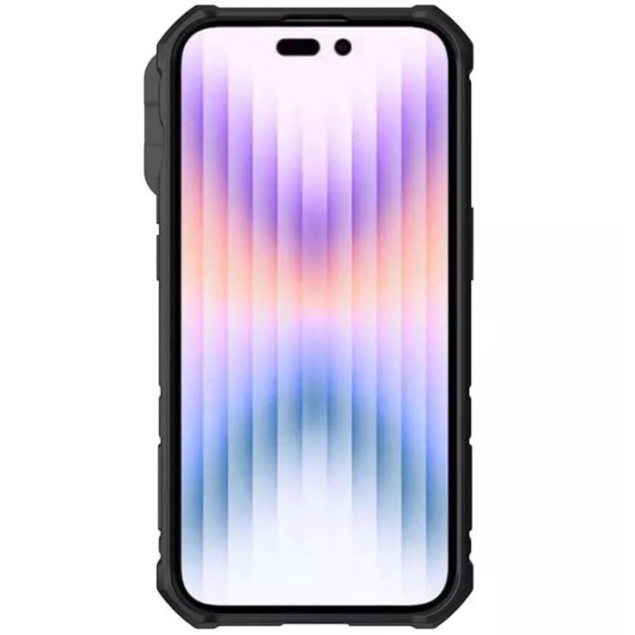 TPU+PC чехол Nillkin CamShield Armor Pro no logo (шторка на камеру) для Apple iPhone 14 Pro Max