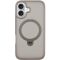 TPU+PC чохол Metal Buttons with MagSafe Colorful HQ Ring для Apple iPhone 16 (6.1")