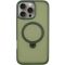TPU+PC чохол Metal Buttons with MagSafe Colorful HQ Ring для Apple iPhone 16 Pro Max (6.9")
