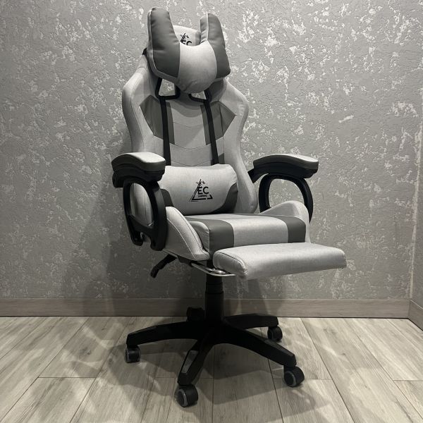 Компьютерное кресло из ткани STUDENT KO23SZ Серый, Student