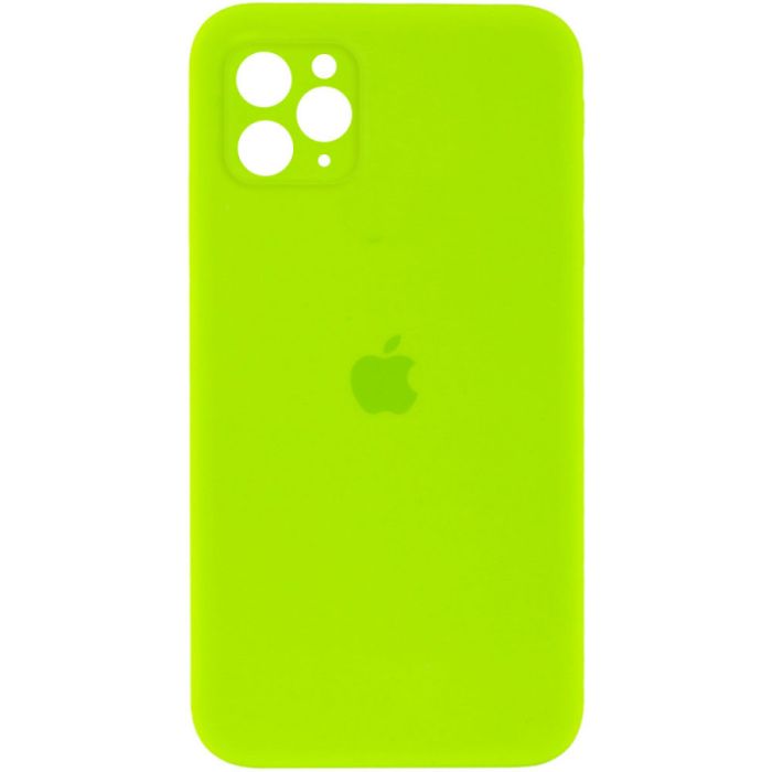 Чехол Silicone Case Square Full Camera Protective (AA) для Apple iPhone 11 Pro Max (6.5")