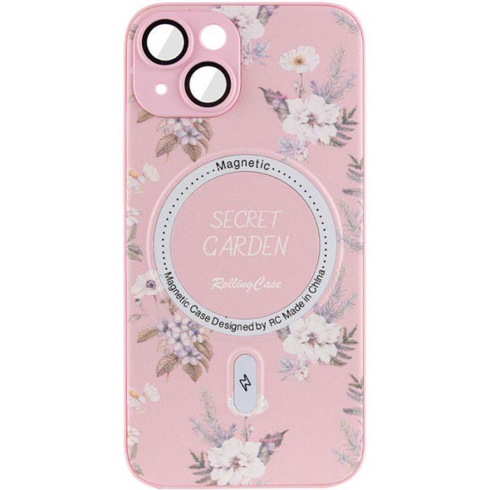 TPU+PC чохол Secret Garden with MagSafe для Apple iPhone 14 (6.1")