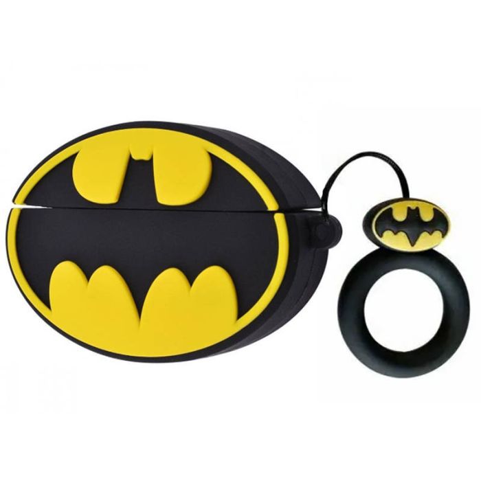 Силиконовый футляр Marvel & DC series для наушников AirPods Pro + кольцо