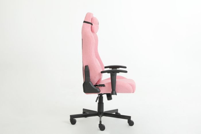 Компьютерное кресло из экомеха Infini BOUCLE Розовый, Zenga ткань