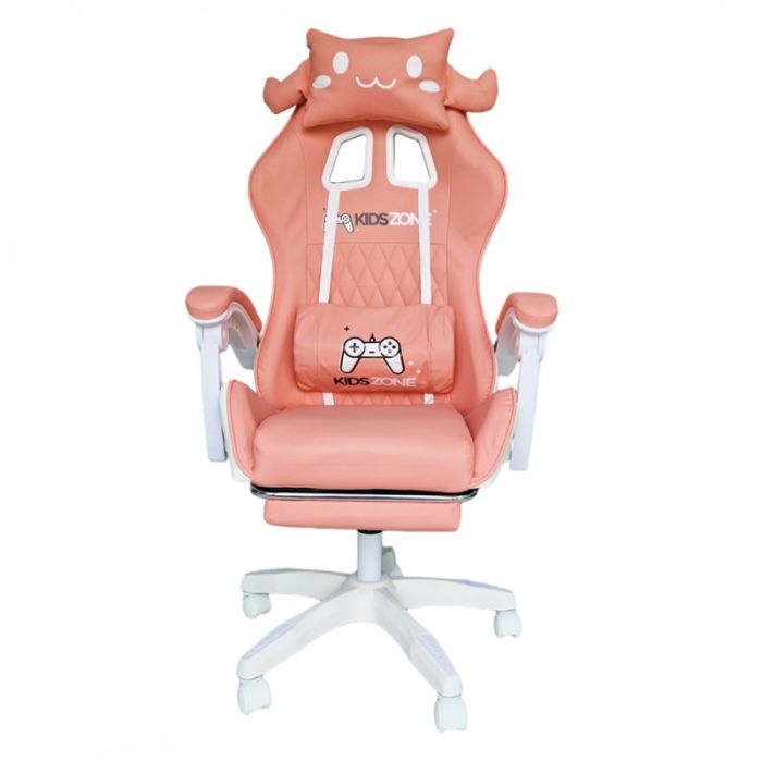 Компьютерное кресло KIDS ZONE KO27R Розовый, экокожа