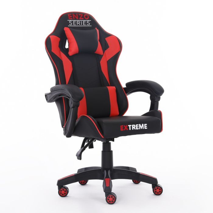 Компьютерное кресло Extreme ENZO Черно-красный, Zenga экокожа