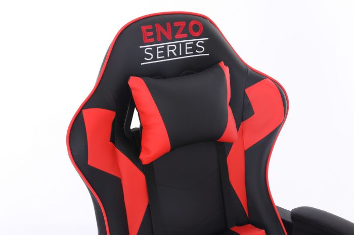 Компьютерное кресло Extreme ENZO Черно-красный, Zenga экокожа