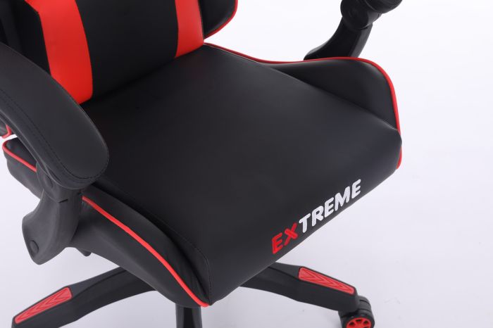 Компьютерное кресло Extreme ENZO Черно-красный, Zenga экокожа