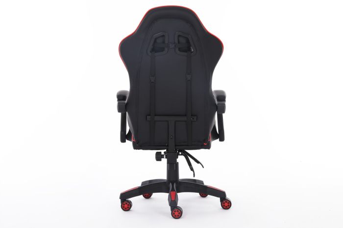 Компьютерное кресло Extreme ENZO Черно-красный, Zenga экокожа