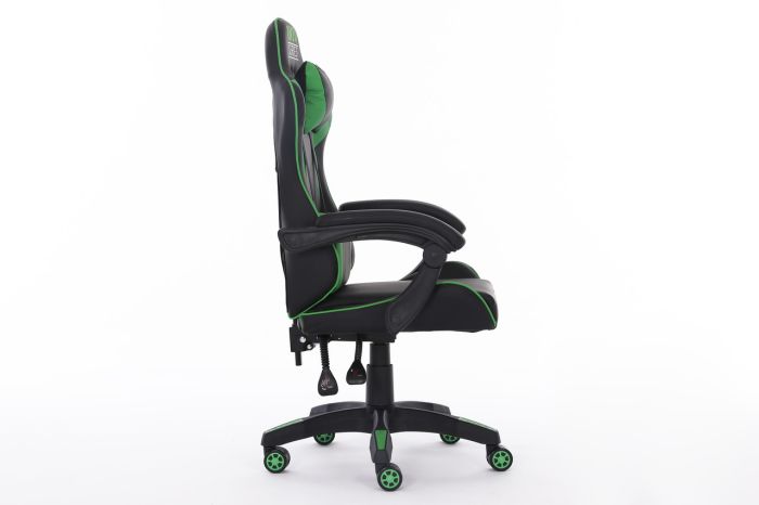 Компьютерное кресло Extreme ENZO Черно-зеленый, Zenga экокожа