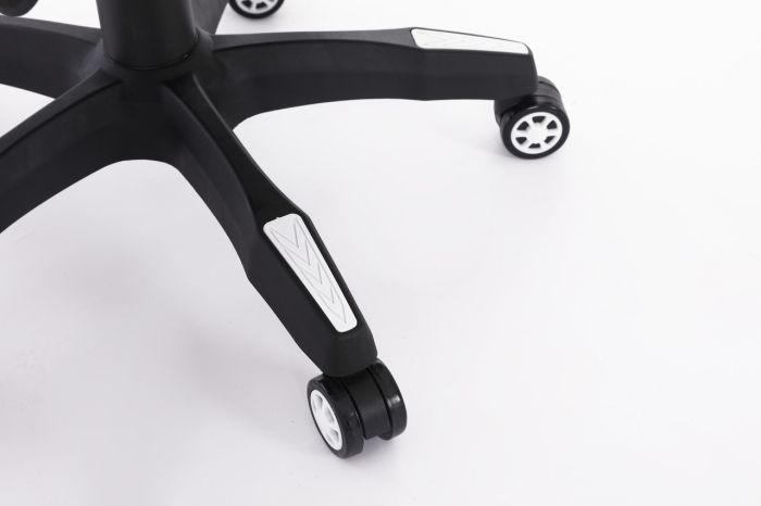 Компьютерное кресло Extreme ENZO Черно-белый, Zenga экокожа