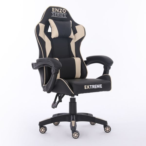 Компьютерное кресло Extreme ENZO Черно-бежевый, Zenga