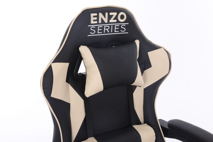 Компьютерное кресло Extreme ENZO Черно-бежевый, Zenga