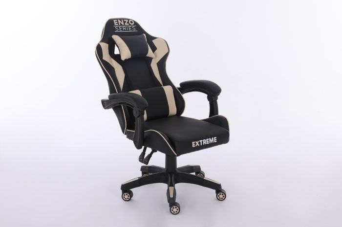 Компьютерное кресло Extreme ENZO Черно-бежевый, Zenga