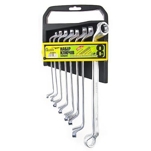 Набор ключей накидных 8 предметов 6х22 мм (2031-8) Alloid