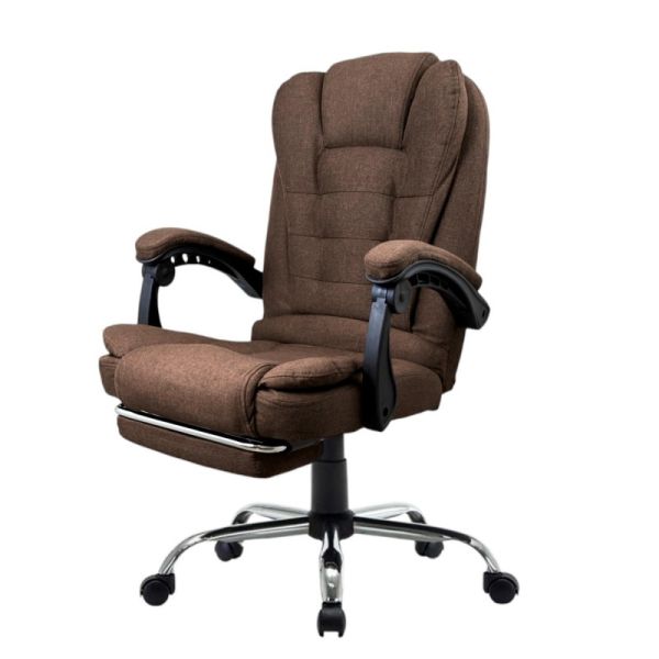 Офисное кресло из ткани BOSS КО22 Коричневый