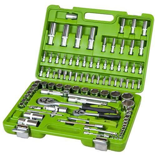 Hабір інструменту Alloid 1/2" и 1/4" 6-г 94 предмети (НГ-4094П-6) (НГ-4094П-6)