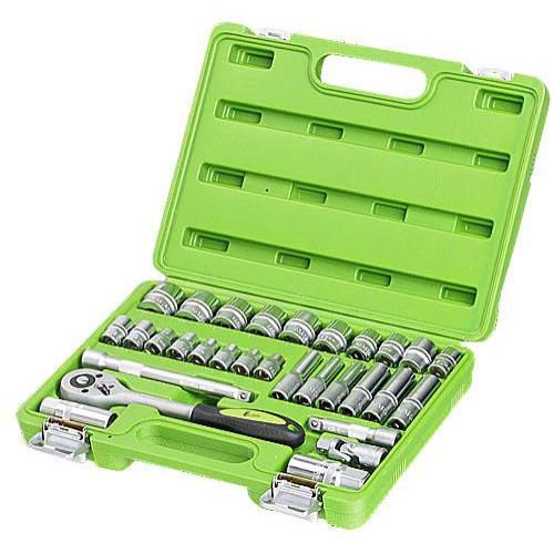 Набор головок 3/8", 30 предметов Alloid