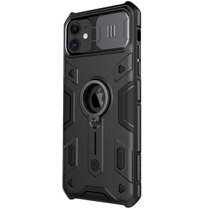 TPU+PC чехол Nillkin CamShield Armor (шторка на камеру) для Apple iPhone 11 (6.1")