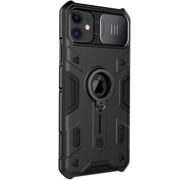 TPU+PC чехол Nillkin CamShield Armor (шторка на камеру) для Apple iPhone 11 (6.1")