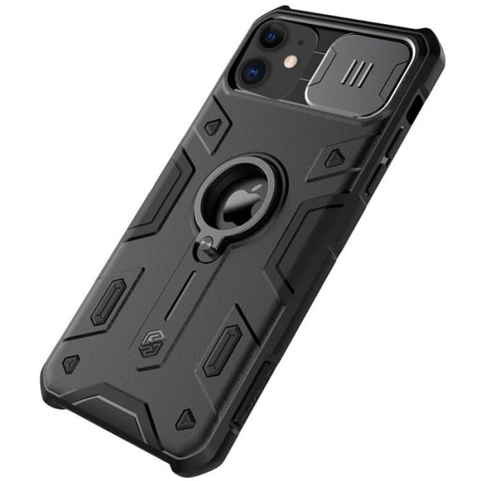 TPU+PC чехол Nillkin CamShield Armor (шторка на камеру) для Apple iPhone 11 (6.1")