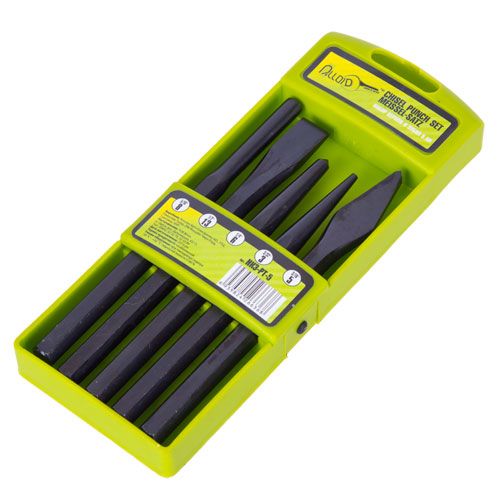 Набор кернов и зубил 5 пр. Alloid