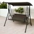 Садова гойдалка IdealGarden MAS-4006 3-х місна Коричневий