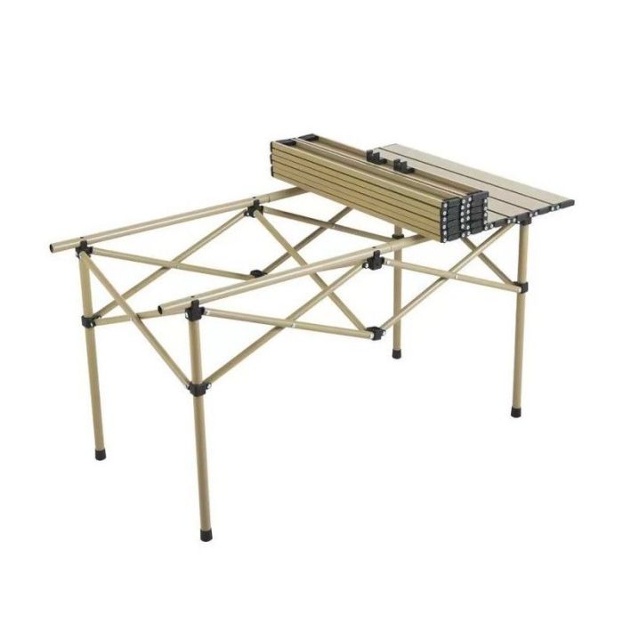 Розкладний стіл для кейтерингу Ecarla SC09K | 95x56x50 см Бежевий