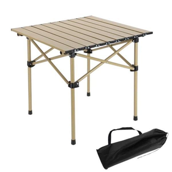 Розкладний стіл для кейтерингу Ecarla SC10JBR | 53x51x50 см Бежевий