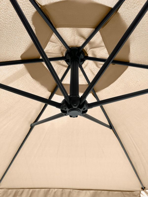 Парасоля садова з нахилом Ideal Garden YN7011 Світло-сірий